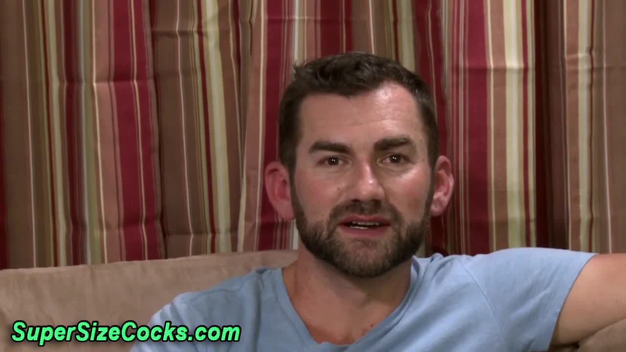 Hung bear cums from bj