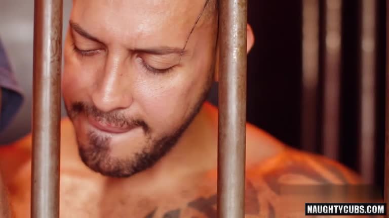 Latin gay threesome with facial