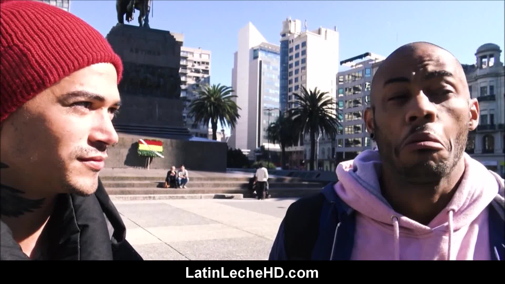 Black Jock And Latino Twink Amateur Fuck For Cash In Uruguay POV