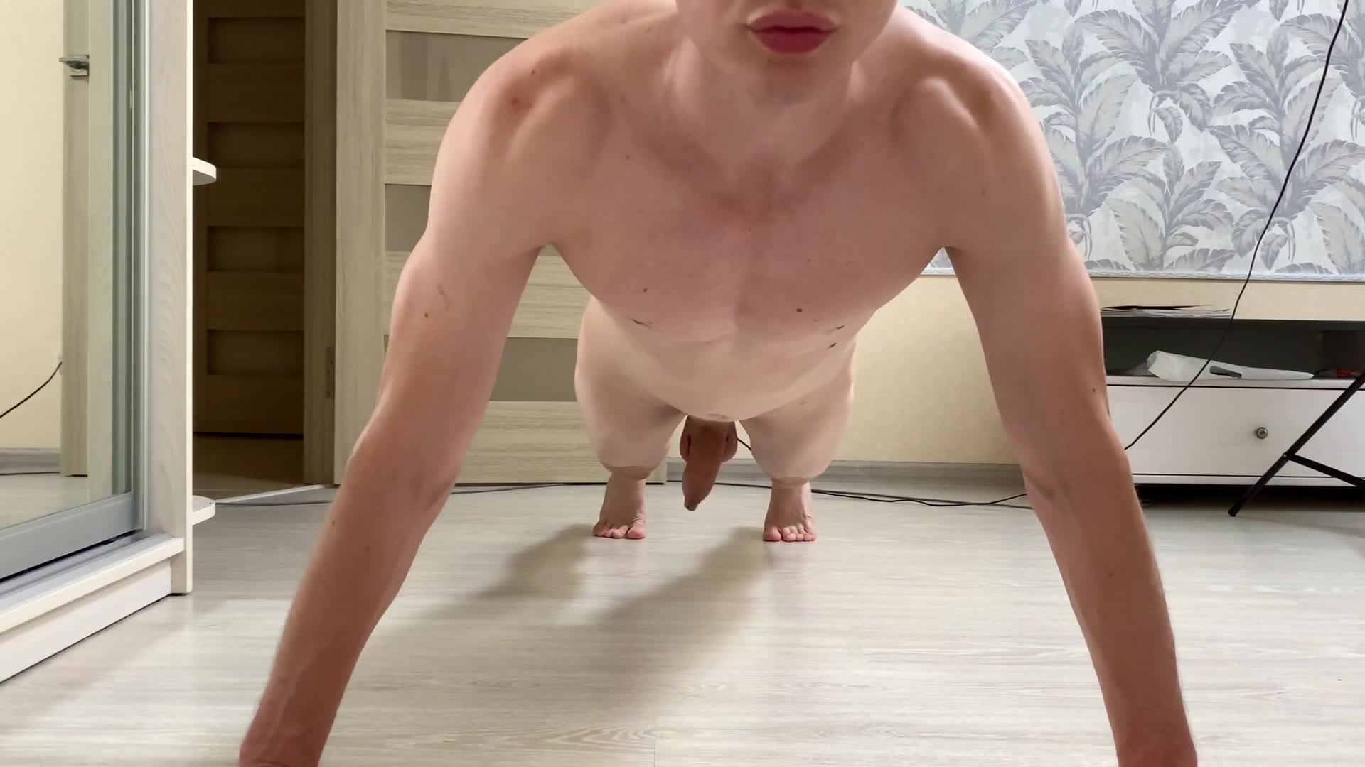 Feel the Burn - Nude Fitness Models in Action