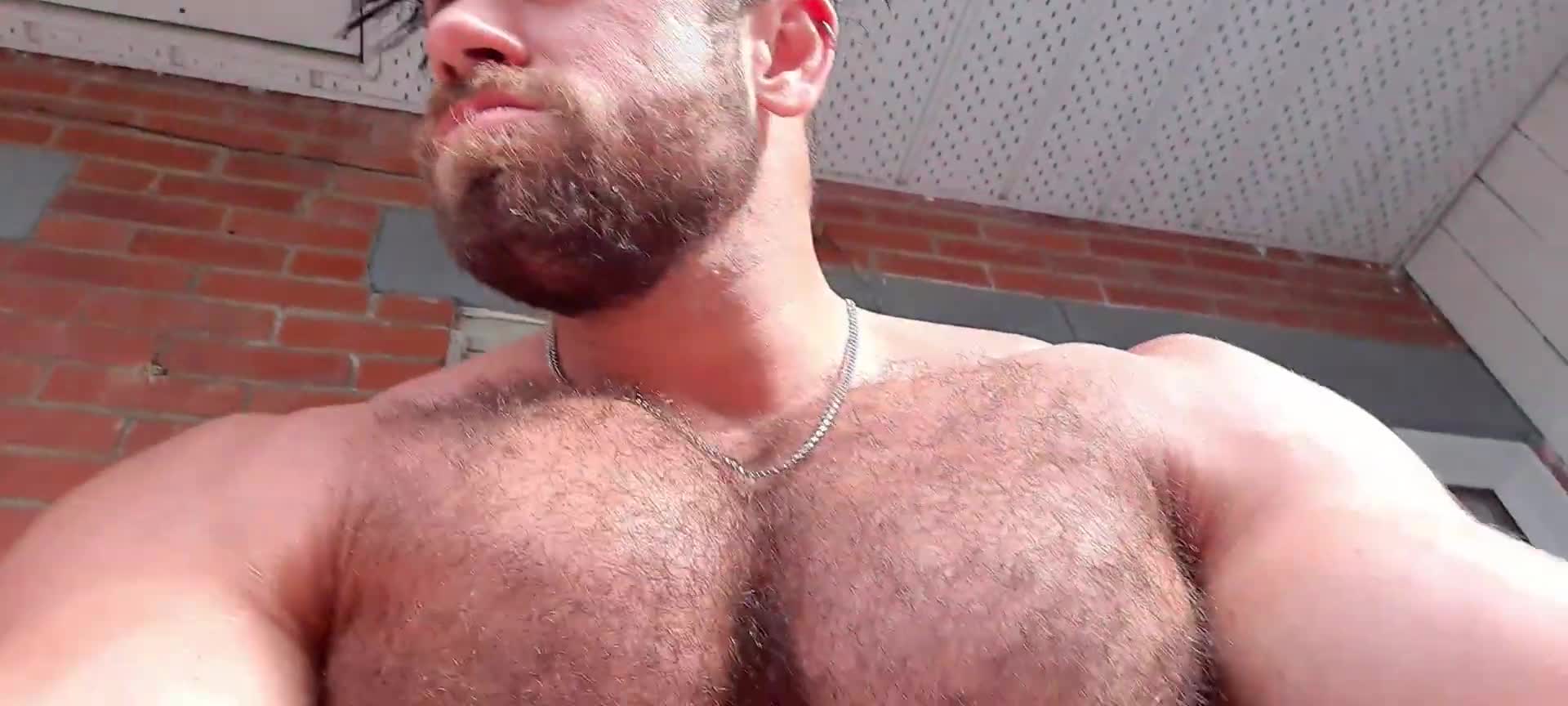 Big Hairy Muscle Growth Beast in Underwear - BoyFriendTV.com