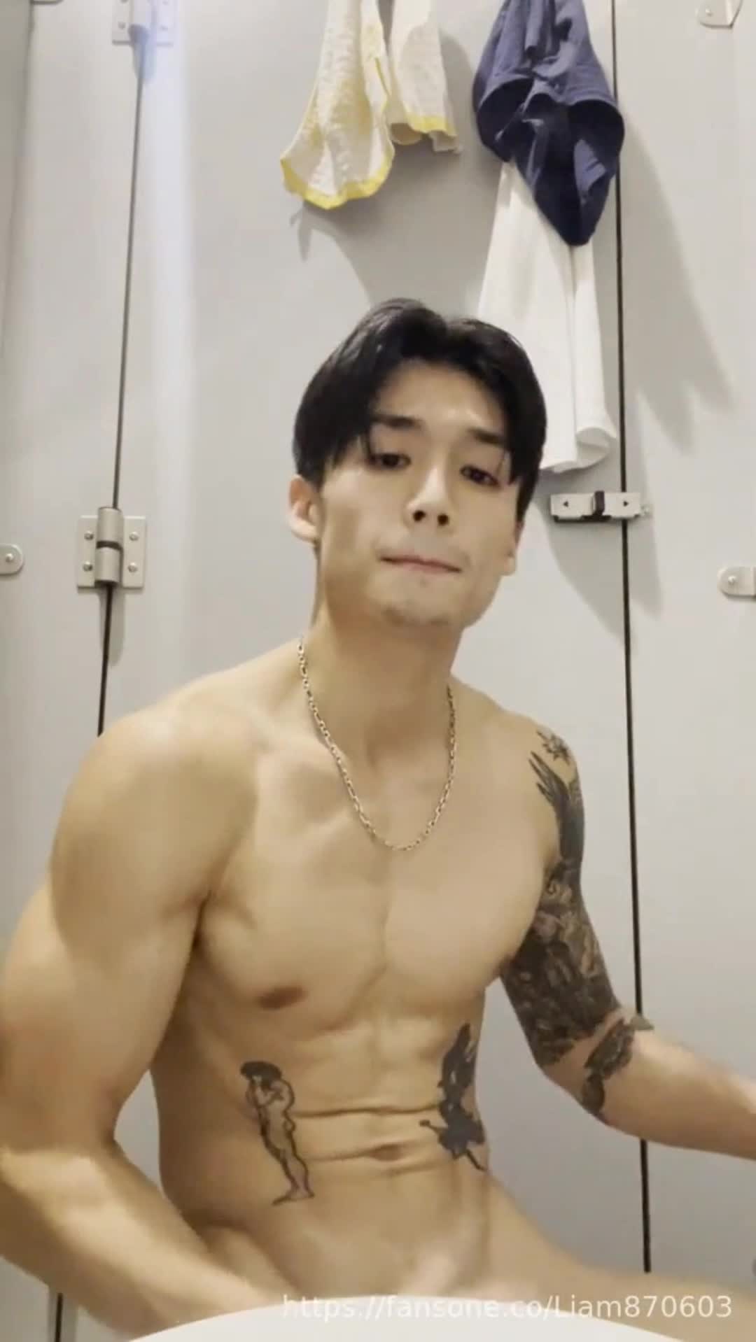 Claiming his pleasure