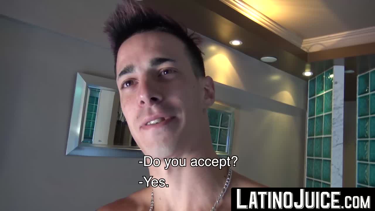 Tattoo Boy &amp; Monaco - Inked guy Tattoo Boy wanks his cock intensely after