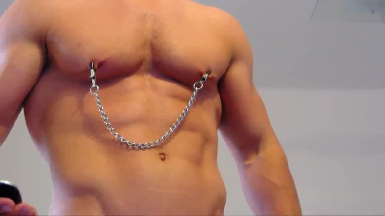 Nipple Torture Muscle Guy - BoyFriendTV.com