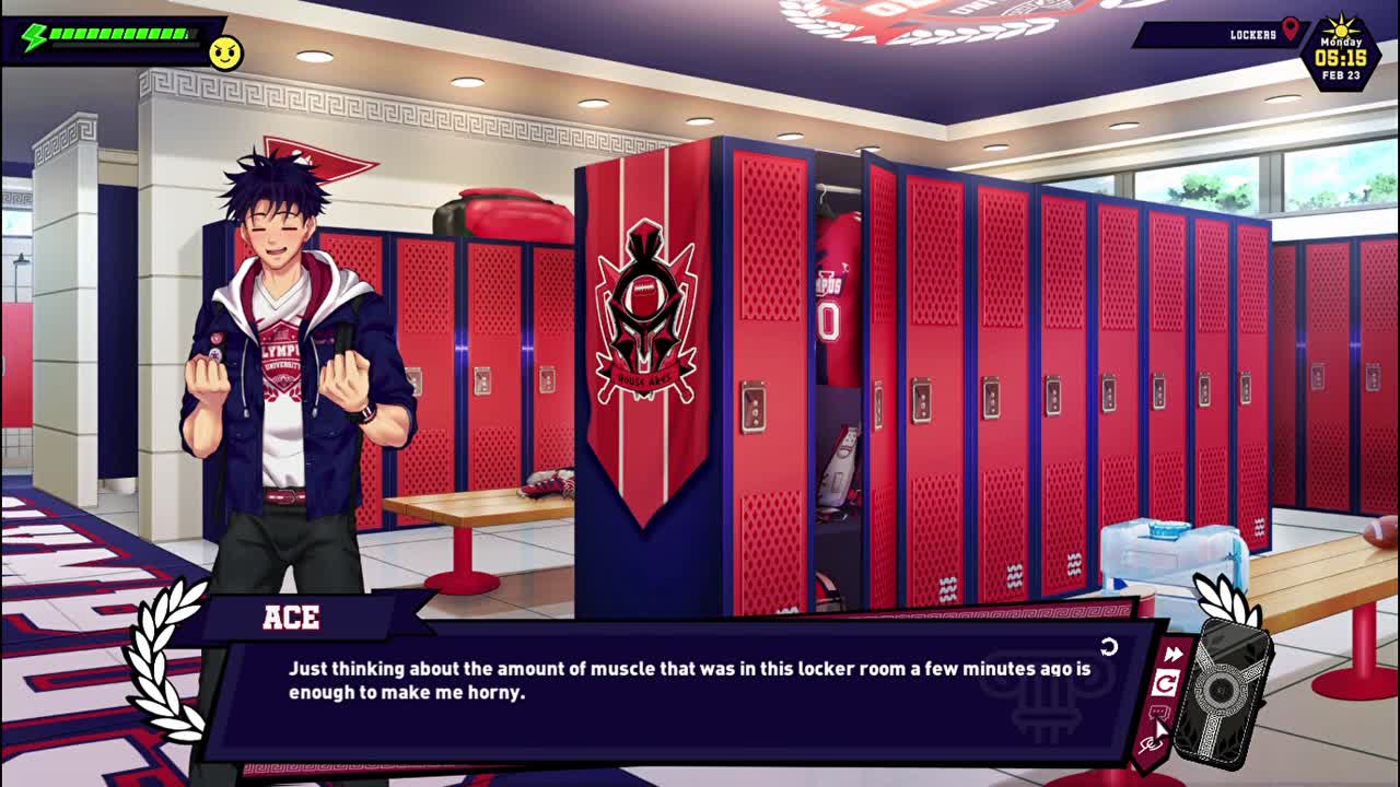 Jock Studio (Demo 2) [BETA] - Derek Route (Full Playthrough Part.1 - MONDAY/TUESDAY)