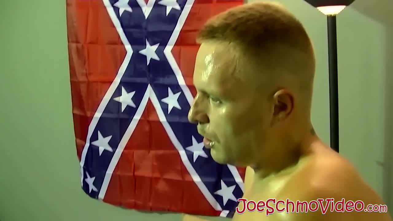USA white dude has his dick sucked by a black homo