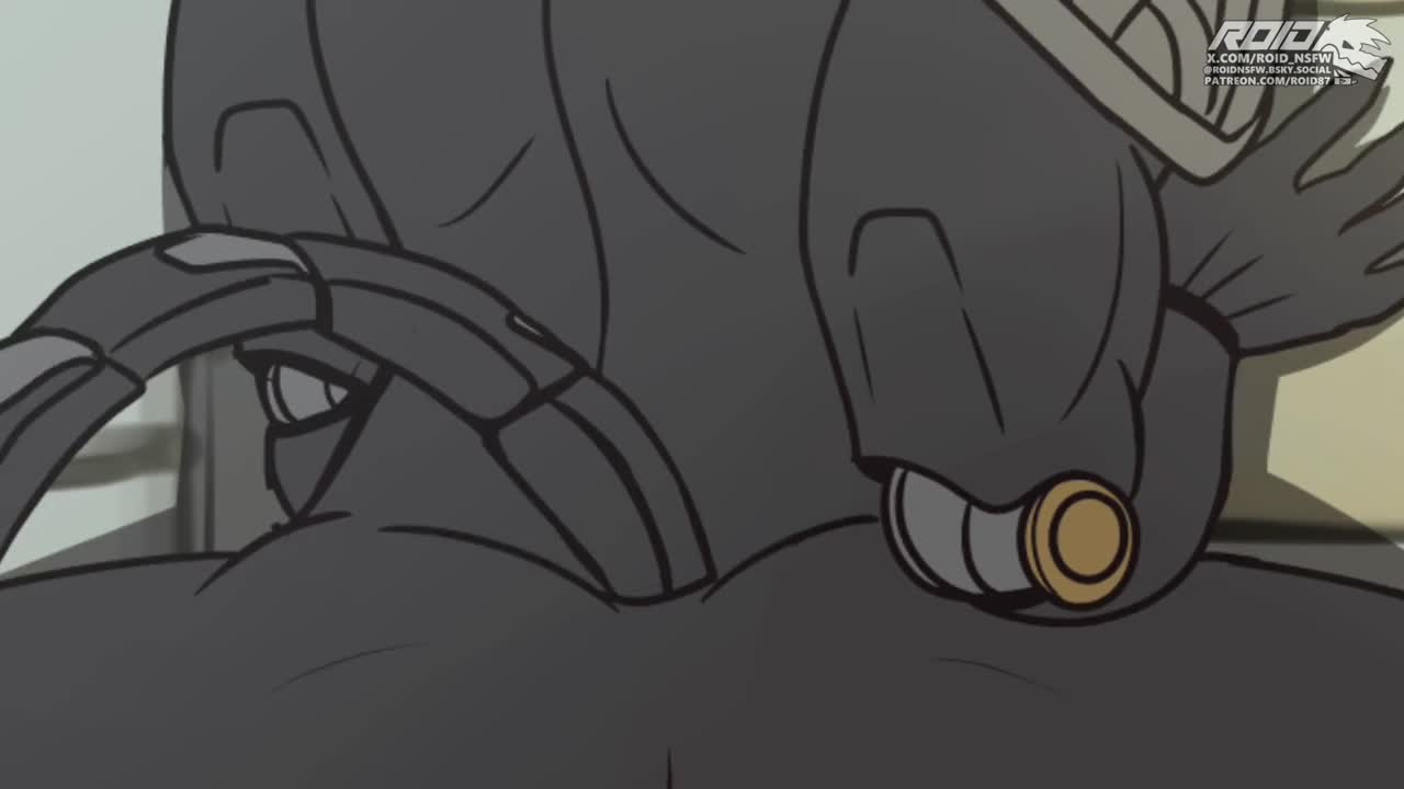 Reaper and Reinhardt animated overwatch