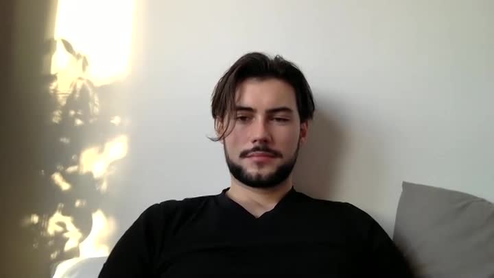 Italian Guy Uncut Dick Solo Play Webcam Session (Quick Dildo Play at 51:38)