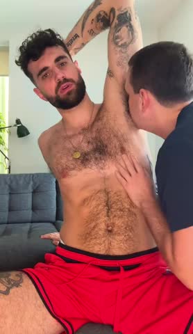 Hairy bushy pits worship