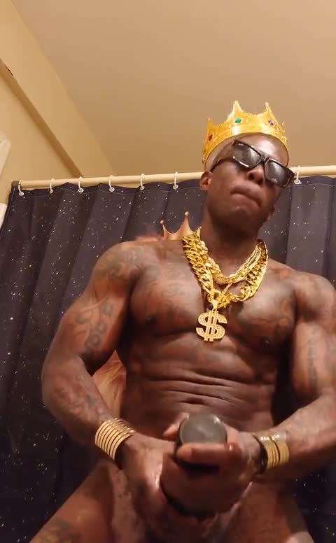 Big Black Hairy Cock Worship Hallelujah Johnson (King Of The Jungle) Tall Dark Chocolate Muscles