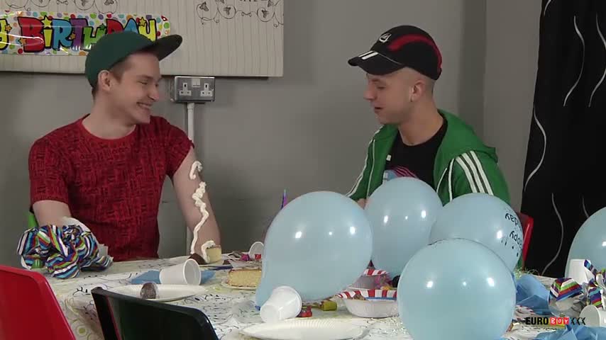 EuroBoyXXX Deacon Hunter Destroys Milo Millis Tight Ass On His Birthday