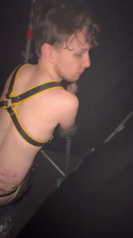 Dutch fag fucked and bred at festival