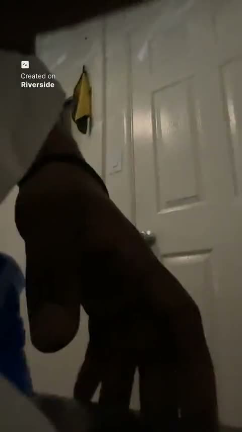 Black Boy Slip Down White Thong for Solo Anal Toy Ride