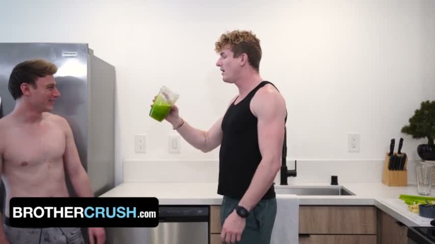 Little Stepbrother Eric Charming Cums While Riding Stepbrother's Morning Wood - BrotherCrush