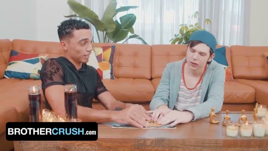 BrotherCrush - Latino Stepbrother Makes Young Twink Dakota Lovell Happy With Halloween Breeding