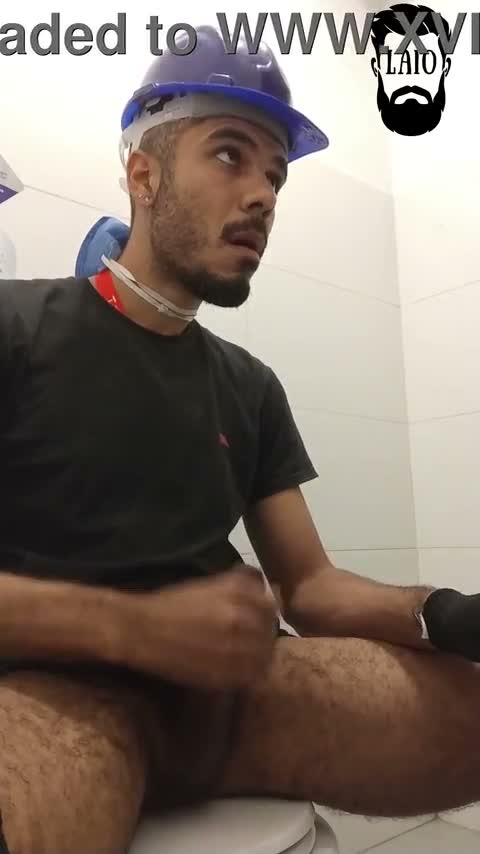 I almost got caught masturbating at the construction site.