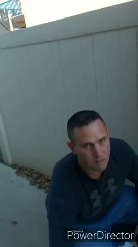 MAGA Guy Using Another Guy As A Human Ashtray