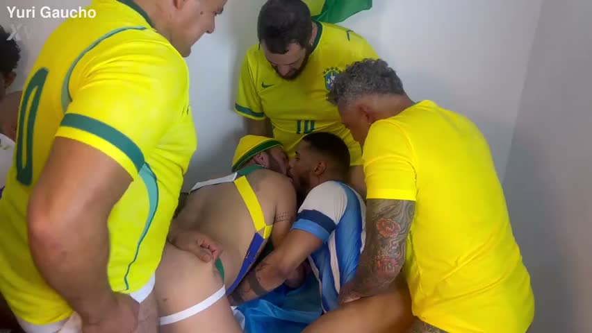 gangbang dos jogadores